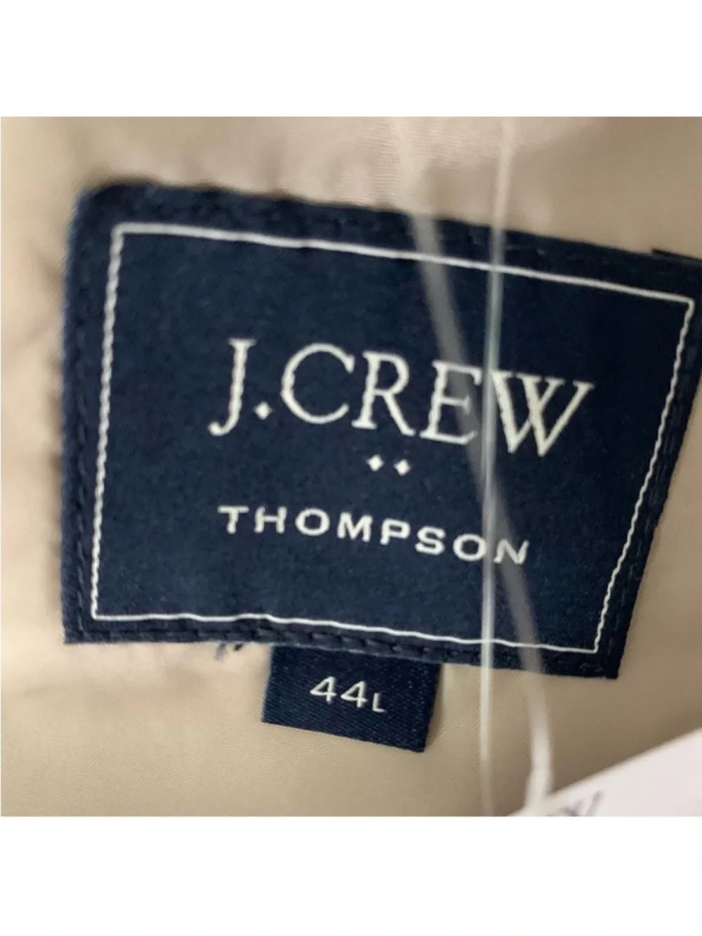 J Crew Blazer 44L Thompson Tan